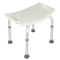 thumbnail image 1 of Zootealy 7 Gears Height Adjustable Elderly Bath Tub Shower Chair Bench Stool Seat, 1 of 7