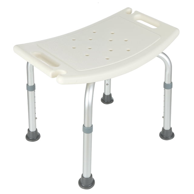 Zootealy 7 Gears Height Adjustable Elderly Bath Tub Shower Chair Bench Stool Seat