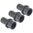 thumbnail image 1 of Unique Bargains UPVC Reducer Pipe Fitting 32mm OD 25mm Barbed, 3 Pack Straight Coupling Adapter Connector, Grey, 1 of 5