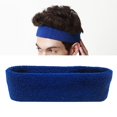 thumbnail image 4 of Headband Elastic Absorbent Fabric Sport Headband for Exercise, 4 of 10
