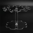 thumbnail image 1 of 3X Detachable 8 Holes Acrylic Ice Cream Cone Holder Stand, 1 of 5