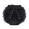 thumbnail image 1 of Penkiiy Jupe Tutu pour Fille pour Tout-Petit Bébé Fête Décontractée Tenues en Tulle Multicolores 2 Ans Noir, 1 of 2