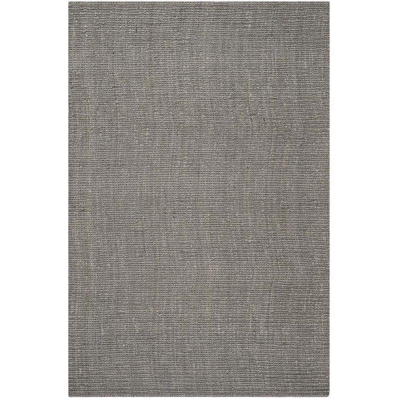 Safavieh Natural Fiber Light Grey Area Rug - 6' x 9'