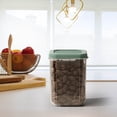 thumbnail image 2 of Airtight Food Storage Container 700 mL Plastic Kitchen Storage Box for Cereals Dry Fruit Tea With Large Mouth and Non-Slip Base, 2 of 5