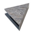 thumbnail image 2 of Palisade Vinyl Waterproof Corner Shower Shelf Spanish Marble, 2 of 7