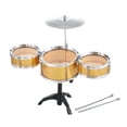 thumbnail image 2 of Ensemble de Pile Jazz pour Enfants avec Microphone - Jouet Instrument de Percussion Électronique pour Enfants, Éducation Musicale Moderne et Jeu Amusant, 2 of 8