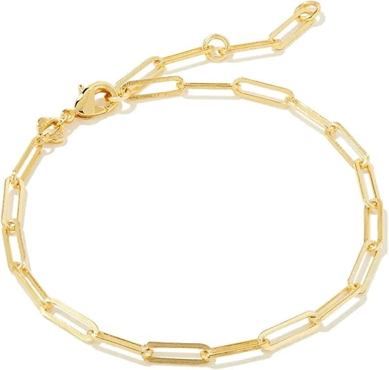 Kendra Scott Courtney Paperclip Bracelet - Gold