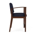 thumbnail image 2 of Pemberly Row Fauteuil de Réception Moderne en Noyer/maison Ouverte Bleu Marine, 2 of 3