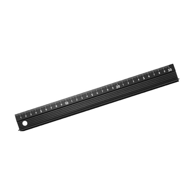 Cutting Ruler Leathercraft Tool Metal Handmade DIY Art Projects Leather Tool 30cm