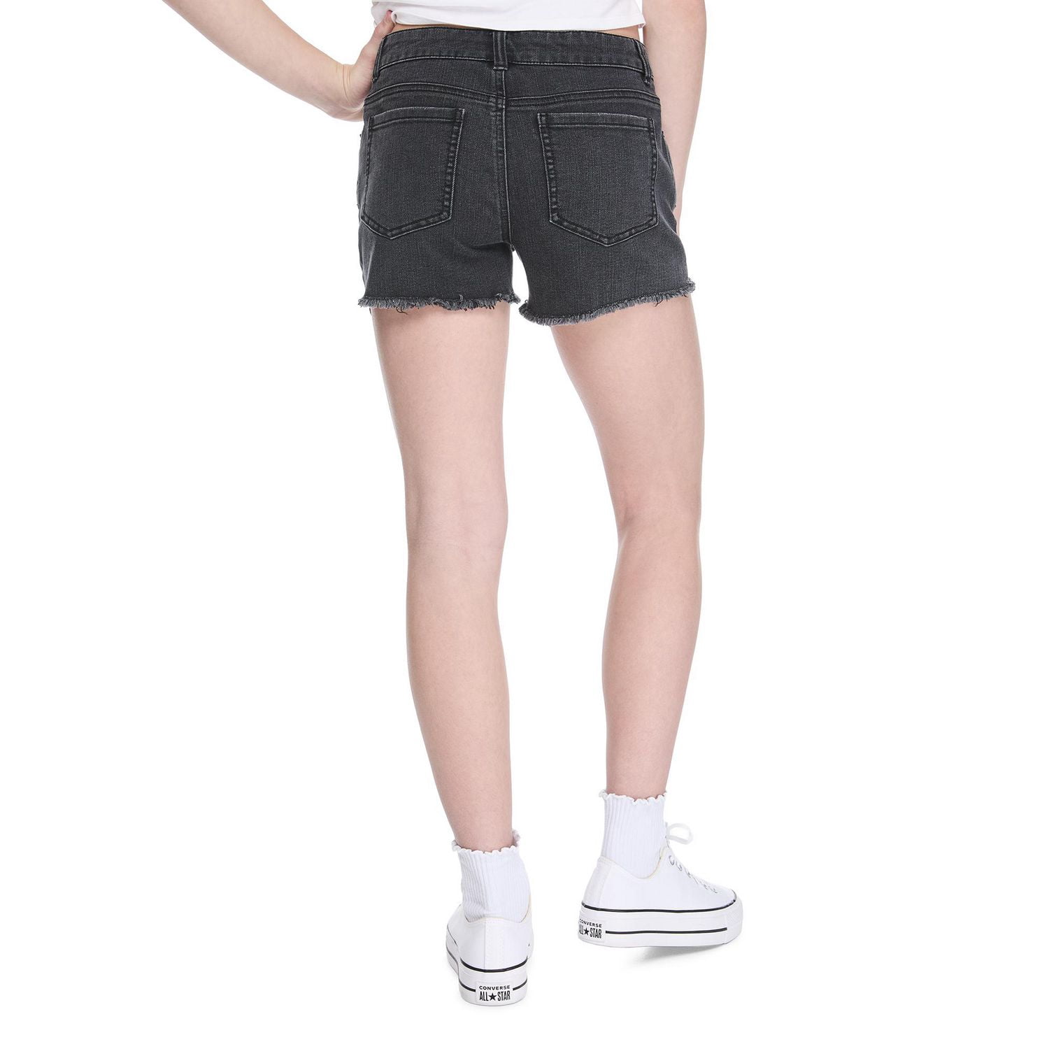 Short en denim avec ourlet déstructuré My Sister’s Closet pour filles