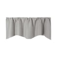 thumbnail image 1 of WIFKLSIIPG Door Curtain Kitchen Shading Window Curtain Solid Color Pocket Fan Shaped Curtain Short Curtain 52 X 18 Inches, 1 of 9