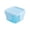 Blue, variant on Under $2 Food Storage Containers, Blue Airtight Containers, 6-Pack Small Plastic Food Storage Containers with Lids, Airt Leak Proof Lunch Box for Snacks, Leftovers, Portion Control, by Goohae
