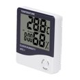 thumbnail image 1 of Zootealy HTC-1 Large Screen Hoom Thermometer Hygrometer Indoor Electronic Thermometer with LCD Display Electronic Alarm Clock, 1 of 8