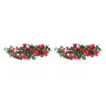 thumbnail image 4 of stanreset 1/2/3/5 Artificial Flower Plant Fake Vine Roses Simulation Rose Self-Assembly Party Balcony Garden Restaurant Living Room Garland Rose Red 2PCS, 4 of 6