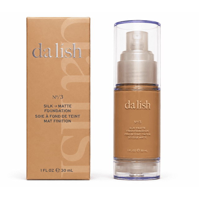 da lish cosmetics - Clean Weightless Buildable Coverage Foundation For All Skin Types - - F03 Tan