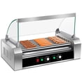 thumbnail image 1 of Giantex Machine à Rouleaux pour Hot-Dogs, 7 Rouleaux Antiadhésifs 18 Machine de Cuisson pour Hot-Dogs et Saucisses, Rôtissoire Commerciale et Domestique pour Hot-Dogs, 1 of 8