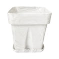 thumbnail image 1 of Thickened Anti Fall Silicone Planter Simple Square Home Office Decoration Succulent Pot, 1 of 4