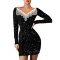 thumbnail image 1 of Ketyyh-chn99 Robes de Cocktail pour Femmes 2024 Robe de Cocktail Maxi Robe de Soirée Élégante Taille Haute Robe de Fête de Mariage Robe Longue Blanc,P, 1 of 5