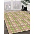 thumbnail image 3 of Ahgly Company Tapis d'Intérieur Lavable en Machine Carré Transitionnel Pérou Brun, 8 Pieds Carré, 3 of 7