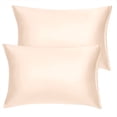 thumbnail image 1 of Unique Bargains Satin Pillowcase Zippered Silky Sateen, 1 of 9