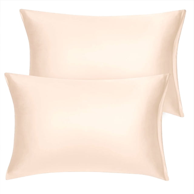 Unique Bargains Satin Pillowcase Zippered Silky Sateen