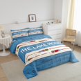 thumbnail image 3 of Erosebridal Rustic Lake House Bedding Queen Comforter Set, Retro Paddle Wooden Board Down Comforter, Reversible 3-Piece, Reversible, 3 of 7