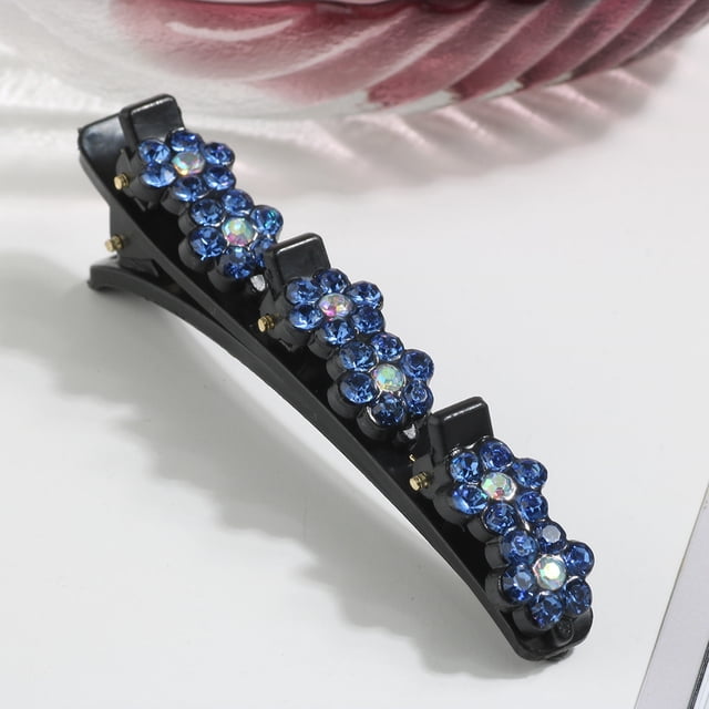 2024 Exquisite Sparkling Floral Design Barrettes for Women Elegant Hair Clips