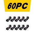 thumbnail image 1 of Agiferg Black 60pc self-adhesive desktop cable organizer fixing clamp, 1 of 1