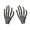 Black, variant on XASZHN Halloween Skeleton Hand Hair Clip Creepy Costume Party Accessory Black One Size