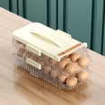 thumbnail image 1 of Fridja Clearance Refrigerator Door Rolling Rack Holding Storage Box Refrigerator Can Be Stacked Portable Box Kitchen Box Kitchen Decor, 1 of 3
