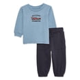 thumbnail image 1 of George Baby Boys' Two Piece Jogger Set, 1 of 2