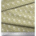thumbnail image 2 of Soimoi Modal Satin Fabric Hexagon Shirting Printed Fabric 1 Yard 42 Inch Wide, 2 of 3