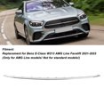 thumbnail image 4 of Front Bumper Lower Molding Trim forE Class W213Line Facelift 2021-2023, Dynamic Sporty Style, Improved ABS Construction, Anti Scratch Bumper Protector, 4 of 7