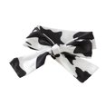 thumbnail image 3 of MesaSe Letter Cow Pattern Short Sleeve Romper  Shorts  Headband, 3 of 6