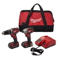 thumbnail image 1 of Milwaukee 2697-22CT Kit Combo Perceuse Sans Fil 18V et Perceuse à Impact, 1 of 5