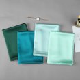 thumbnail image 5 of Taie d'Oreiller de Luxe en Mûrier Pur Silk 32 Momme Drapé Collection Verts, 5 of 5