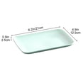 thumbnail image 3 of Fridja Summer Savings Rectangular Plates Hot Pot Barbecue Plastic Sausage Plates Fruit Plates, 3 of 5
