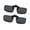 Black+Black, variant on Joopin 2 Pairs Polarized Clip On Sunglasses Over Eyeglasses for Men Women UV Protection (black+brown)