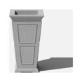 thumbnail image 1 of Veradek Brixton Tall 28" Planter Grey, 1 of 10