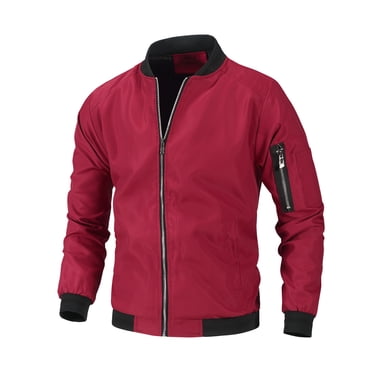 Cameland Manteau d'Hiver pour Homme à Manches Longues, Fermeture Éclair, Col Montant, Uni, Décontracté, Ample, Extérieur, Chaud