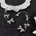 thumbnail image 3 of 1 pair of Rhinestone Elf Ear Cuffs Non Piercing Ear Cuffs Clip on Earrings Ear Accessories, 3 of 8