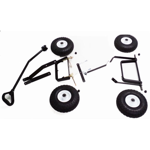 Millside wagon Gear with handle & 4 " x 10" wheels