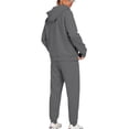 thumbnail image 3 of sageysalite Ensembles de Survêtements pour Femmes Col Rond Chandail à Enfiler Manches Longues Ensembles 2 Pcs Décontractés Entraînement Course Jogger Ports Tenues d'Automne, 3 of 6