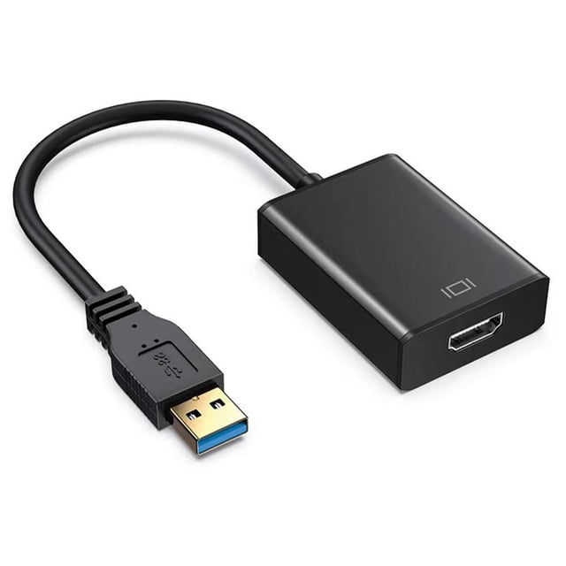 HD 1080P USB 3.0 to HDMI Video Cable Adapter For PC Laptop HDTV LCD TV Converte