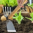 thumbnail image 5 of EGNMCR Household Gardening Weeding Agricultural Tools Weeding Digging Planting Vegetables Small Hoes Gods Implement Dualpurpose A hoe, 5 of 5