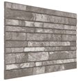 thumbnail image 2 of vidaXL 3D Wall Panels with Dark Grey Brick Design 10 pcs EPS, 2 of 4