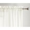 thumbnail image 3 of Panneau de fenêtre transparent, rideau - Paquet de 2, 3 of 3