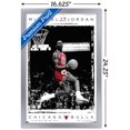 thumbnail image 2 of Michael Jordan - Dunk Wall Poster, 14.725" x 22.375" Framed, 2 of 4