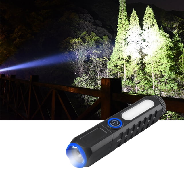 Clearance! JMYHOAM Outdoor Flashlight Rechargeable LED Flashlights , Super Bright Flashlight Portable, Mini Searchlight For Fishing, Hiking And Camping Camping