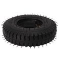 thumbnail image 3 of Pneumatic Tire, Inflatable Tyre No Leakage Non Slip Rubber With Curved Nozzle For Lawn Mowers, 3 of 8